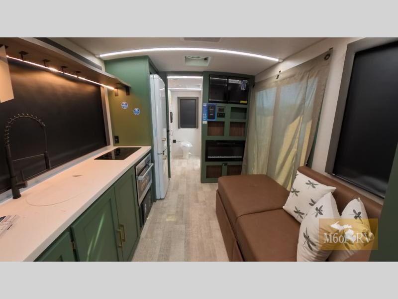 2024 Forest River RV No Boundaries RV Suite RVS2 interior view living and kitchen